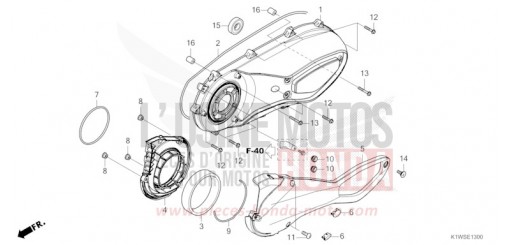 PANNEAU CARTER-MOTEUR G. SH350AS de 2025
